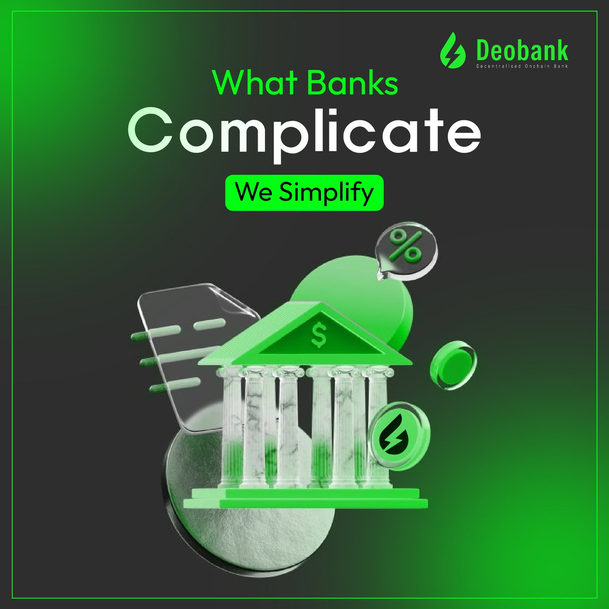 ShavezBtcc's tweet image. In the old system, sending money meant forms, delays, and fees.
At LQUIDPAY Deobank, we replaced it with code, custody, and confidence.

Your money. Your rules.
Across borders. Around the clock.

🛠️ Built for the unbanked
📉 No hidden fees
🚀 Frictionless global access…