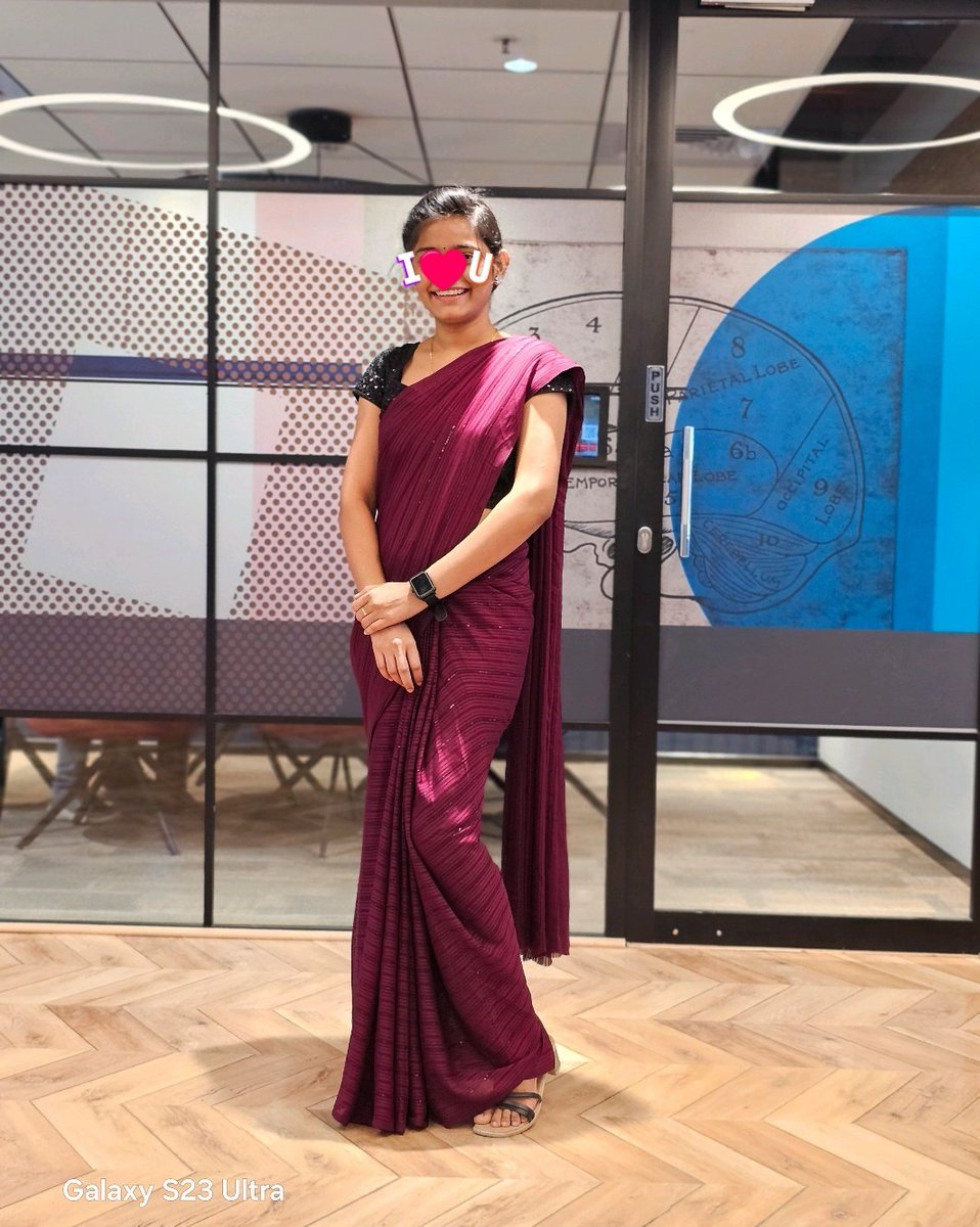 Kuttima_kutty's tweet photo. Saree✨💞

#PinkMedia https://t.co/DDlTQqKczo