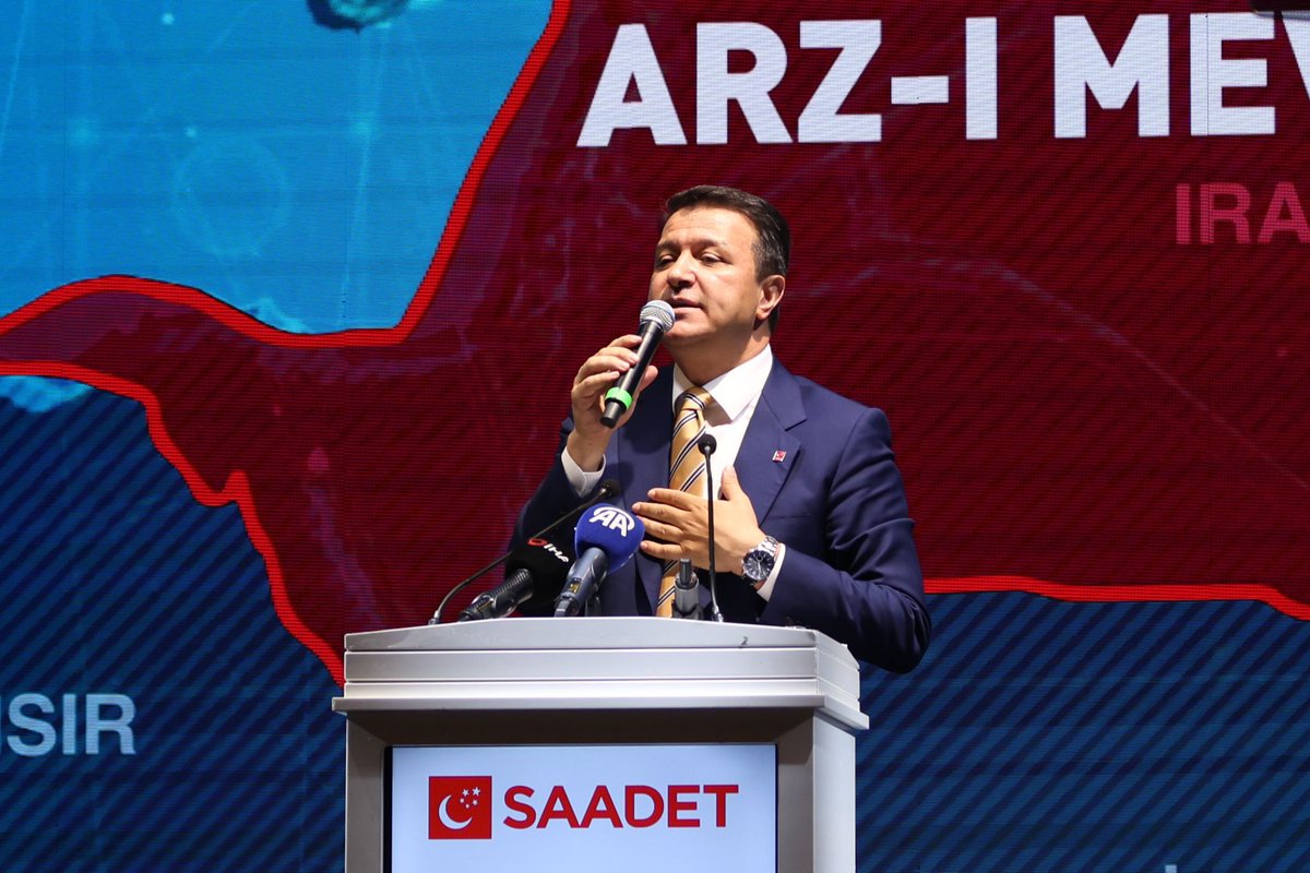 Genel Başkanımız Mahmut Arıkan; GİK, İl Başkanları ve Milli Görüşçü Kuruluşlar Şube Başkanları Toplantısı’nda hitaplarını gerçekleştirildi.