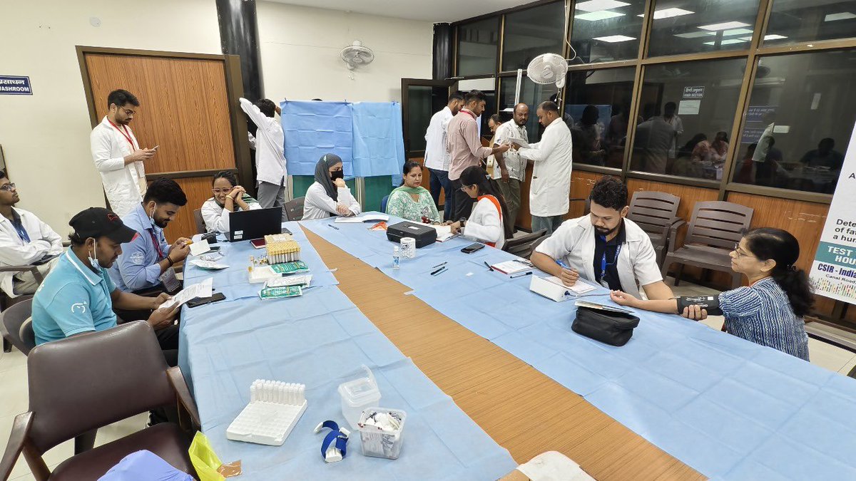 CSIR‑IIIM, Jammu launched the #PI‑CHeCK health camp under the Phenome India initiative (2–5 August 2025), inaugurated today by Director IIIM <a href="/zabeerahmedb/">Dr. Zabeer Ahmed</a> . Staff, pensioners &amp; spouses are warmly invited to participate in comprehensive wellness assessments leveraging AI/ML &amp;