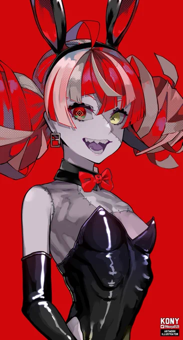 #バニーの日 #graveyART Bunny Ollie