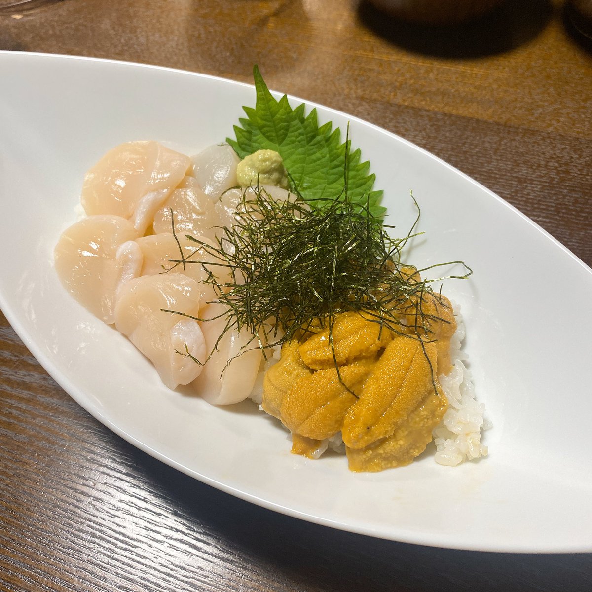 #綾里漁協
#食べて応援

昼は洋食🍽️
夜は和食🍚
 材料は一緒だけど好評です
素材の良さに感謝だわ✳︎