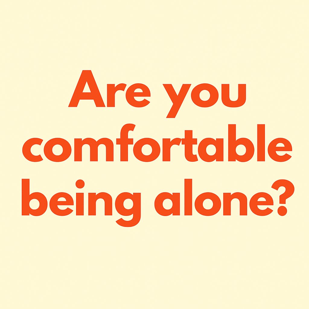 Are you?

A) Yes
B) No