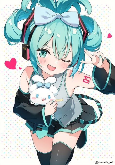 初音ミク ポスター「君と踊り明かそう」 初音ミク 「「君と踊り明かそう」 」|Rellaのイラスト