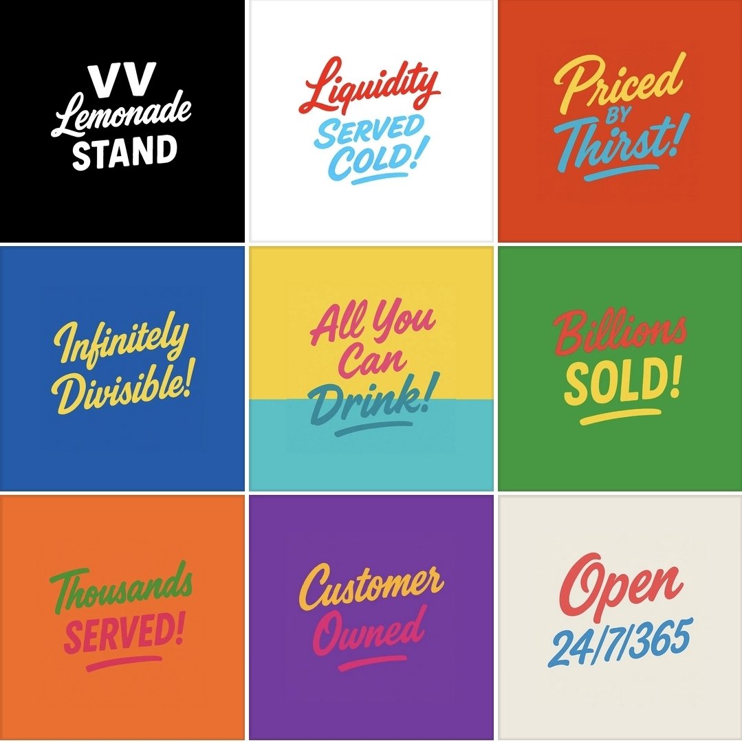 Jack Butcher and <a href="/visualizevalue/">VV</a> are cookin with Lemonade stand!🎨🔥 <a href="/zora/">$zora</a>