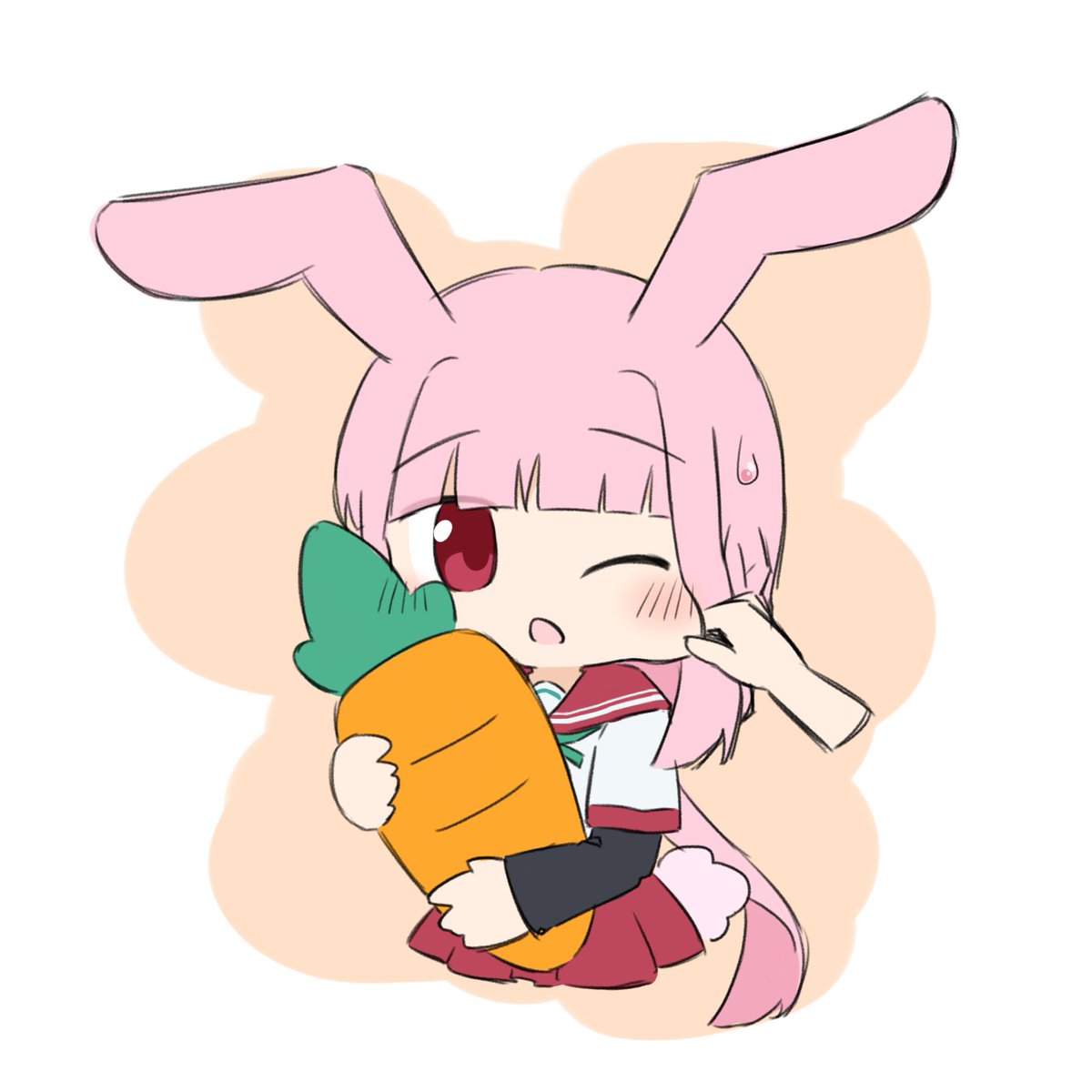 katya_raaa's tweet photo. バニーの日らしいので昔描いたやつ！🐰
うさぎ関連これしかなかった…
#まどドラ https://t.co/s2MoSbSLTK