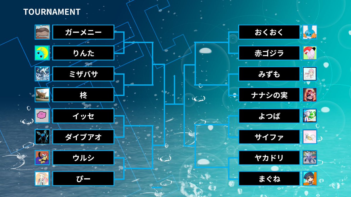 組み合わせ発表！！

◇初戦配信卓
ミザバサ（<a href="/pokemizamiza/">ミザバサ</a>）VS柊（<a href="/046Nmc/">柊</a> ）
🔗youtube.com/live/VAFAKYNl_…

＃デカヌチャンカップ