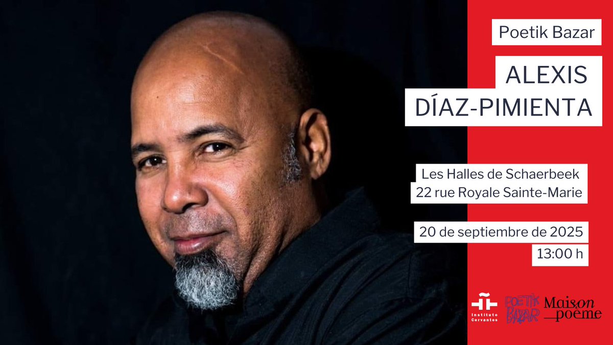 🌟 El maestro de la improvisación <a href="/DiazPimienta/">Alexis Díaz-Pimienta</a> llega al Poetik Bazar con ‘Ensalada de palabras con Pimienta’, un espectáculo dinámico e interactivo que combina poesía, improvisación y participación del público.