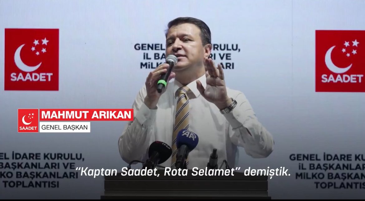Sn. Cumhurbaşkanı Recep Tayyip Erdoğan: "Gazze'de şükür namazı kılacağız" demiş.

Gitmek için SAADET gemilerden birisine binebilir. Kapımız açık.

#cezveiçinadalet
Dersim
Türkiyeli
Gazze'de Yardım Tuzağı
Tügva
Beşiktaş
