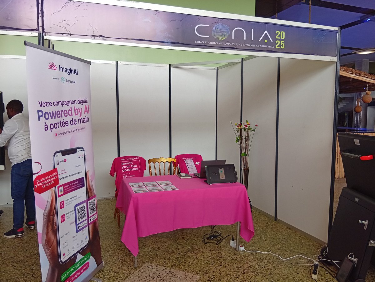 synapsai_co's tweet image. Retour sur la participation de #SynapsAi lors des Concertations Nationales sur l'intelligence artificielle au #Cameroun. 

#CONIA 
#conia2025 
#IA 
#Edtech