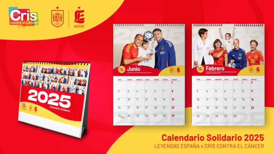Leyendas España (@leyendasespana) on Twitter photo 🗓️🇪🇸⚽️ Arrancamos el mes de agosto en nuestro calendario solidario con <a href="/criscancer/">CRIS contra el cáncer</a>
💪 El niño Adrián Serna García protagoniza este mes junto a las Leyendas Pedro Porro e Ito.
➡️ leyendasespana.com/web/leyendas-e…
#CRISContraelCáncer #GeneraciónCRIS 🗓️🇪🇸⚽️ Arrancamos el mes de agosto en nuestro calendario solidario con <a href="/criscancer/">CRIS contra el cáncer</a>
💪 El niño Adrián Serna García protagoniza este mes junto a las Leyendas Pedro Porro e Ito.
➡️ leyendasespana.com/web/leyendas-e…
#CRISContraelCáncer #GeneraciónCRIS