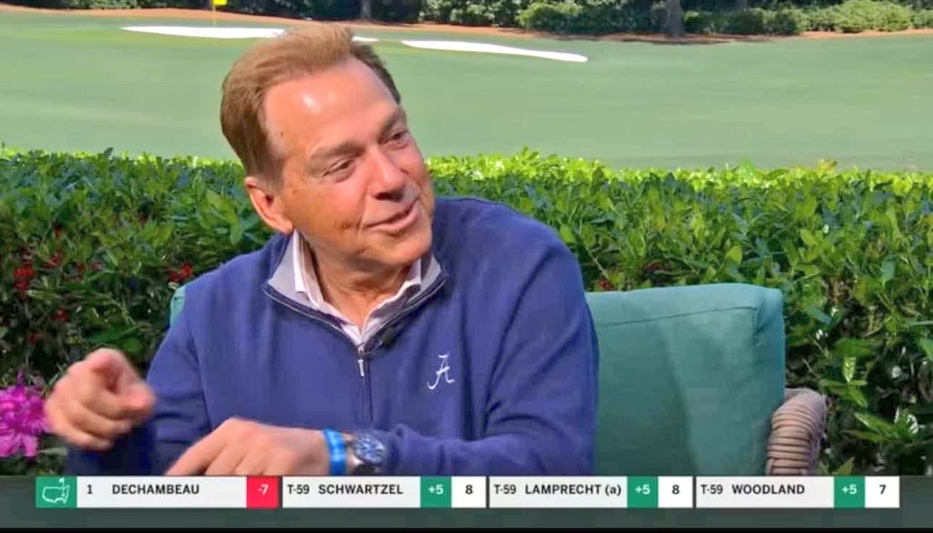 Nick Saban on his retirement and whether Miss Terry has gotten sick of him yet:

“I’ve found out if I do my chores - then I can go play golf. So I get up early and get my chores done.”