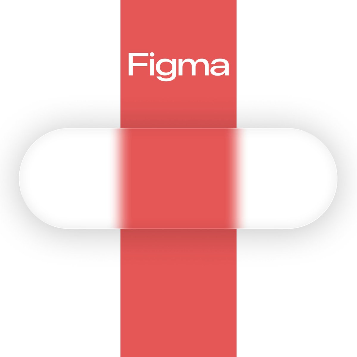 SSOUIC's tweet image. The difference between the iOS and @figma Glass Effect 🫠