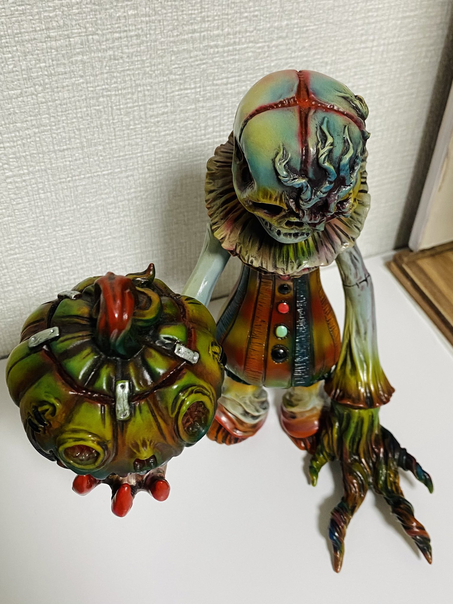 トリートくん　大虐殺カラー　シカルナ工房 ワンフェス2025冬 今回もシカルナ工房からワンオフトリートくん