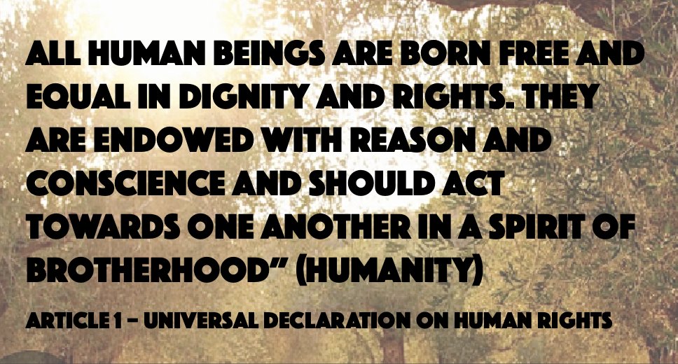 joshyfraser's tweet photo. I am relieved and thankful that Canada will be a leader in Human Rights again, as they have been on multiple fronts, particularly in the Americas. Equal marriage comes to mind for my generation. 

Palestinians have rights that every other human on this earth has, that is: "All Human Beings are Born Free and Equal in Dignity and Rights. They are Endowed with Reason and Conscience and Should Act Towards One Another in a Spirit of Brotherhood" (or I would change to Humanity). 

For today and the near future, I want to keep the focus on Palestinians and Palestine. The rights, resources, and treatment that come with the international recognition of Nationhood are huge. Specifically, the International community recognizing Palestine as a State  (Country) in this world is of paramount importance.

#palestine #palestinian #twostatesolution #humanity #humanrights #nationhood #equality #freedom #indigpoli #international #humanbeing #bornfree