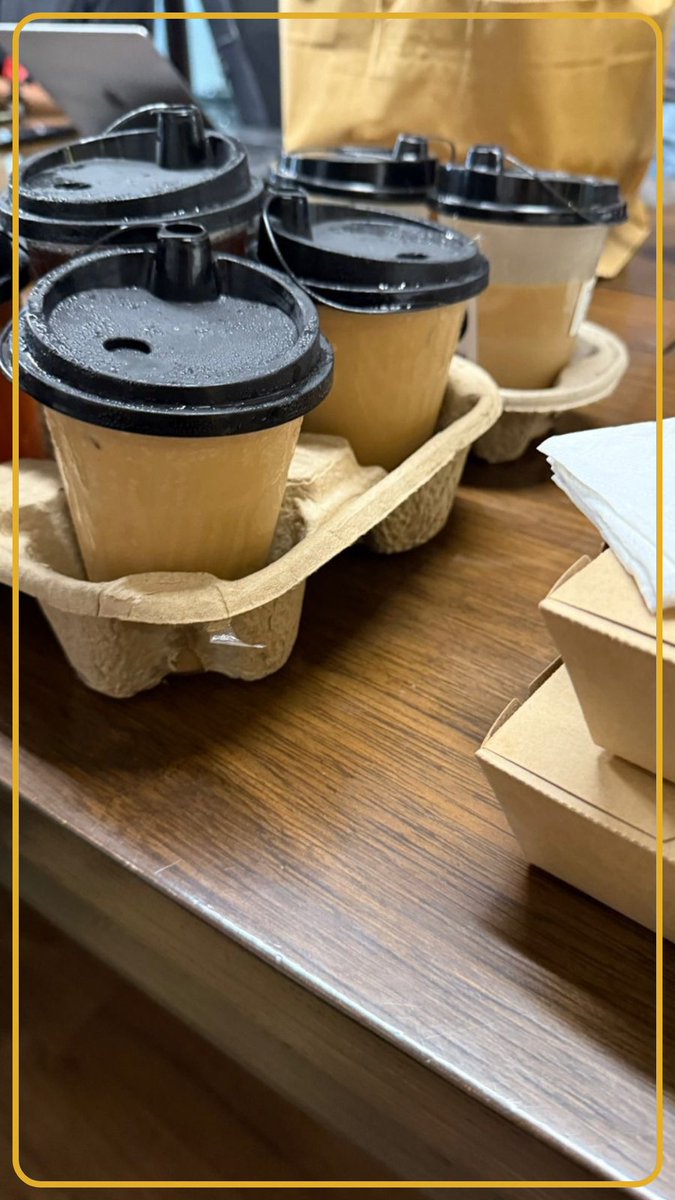 Make Teams Feel Great Again:
Happy to start delivering team lunches. We have delivered to a few offices. 
- Order panini 
- Order combos of panini &amp; salad.
- Order coffees.
We prepare after we get the order, a
Day before or in the morning. 
Order.shackcoffee.co