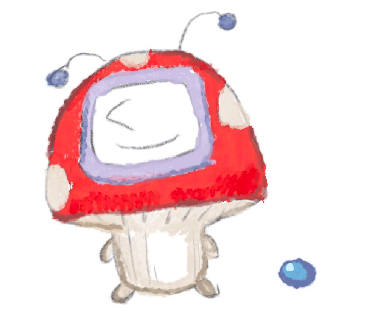 I get too excited to sleep so i try to draw stupid things to get the nerves out