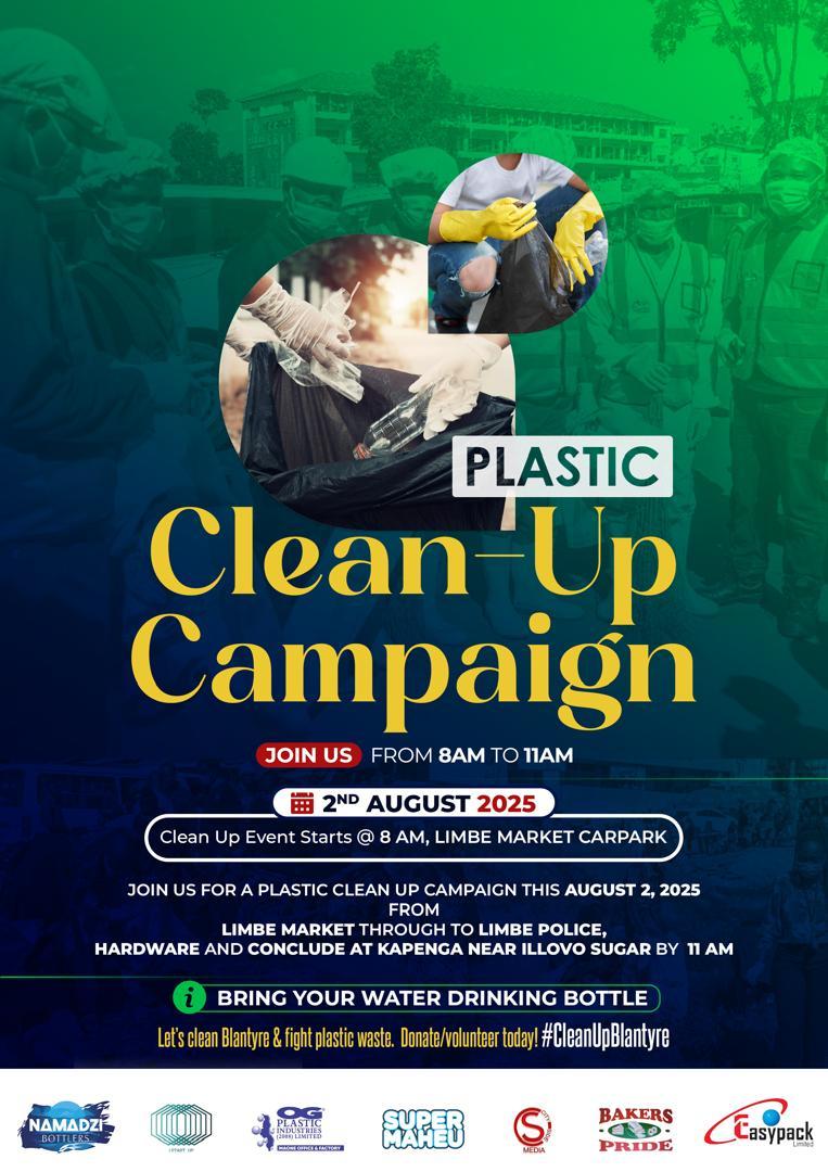 Loki_Megaa's tweet photo. Let's clean up Blantyre TODAY
Meeting point ~Limbe Market
Carpark
#PlasticCleanUp #CleanUpBlantyre #FightPlasticWaste #VolunteerToday https://t.co/mbn4h0cLE4