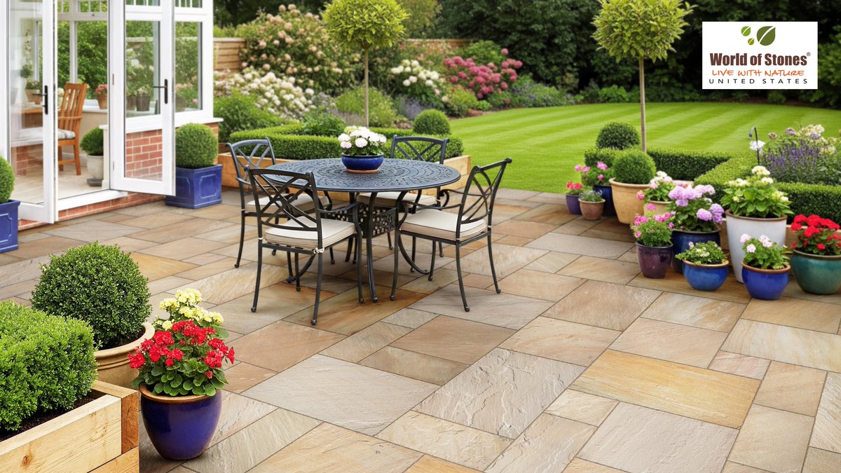WorldoStonesUSA's tweet image. Desert Buff from the Premia Collection—warm, calm, and built to last.

With sawn edges and subtle texture, it's perfect for patios, garden paths &amp;amp; backyard escapes.

📞 1-855-967-1872 | 🌐 worldofstonesusa.com
#DesertBuff #WorldOfStonesUSA #PremiaCollection #OutdoorPaving