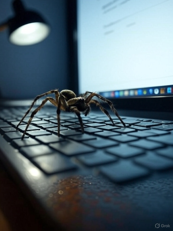 📖🕸️ #ScrewUpABookTitle 
"Charlotte's Dark Web" 🕷️💻🐷