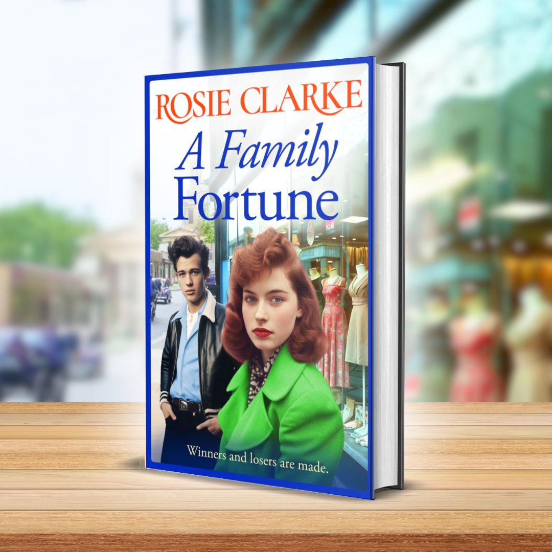 Happy publication day to A Family Fortune by Rosie Clarke ( <a href="/AnneHerries/">Linda Sole</a> ) 🎉 In 1950, Stretton Village, Cambridgeshire, in the aftermath of the war, can a united Searles family finally thrive? Get your copy ✨ mybook.to/AFamilyFortune