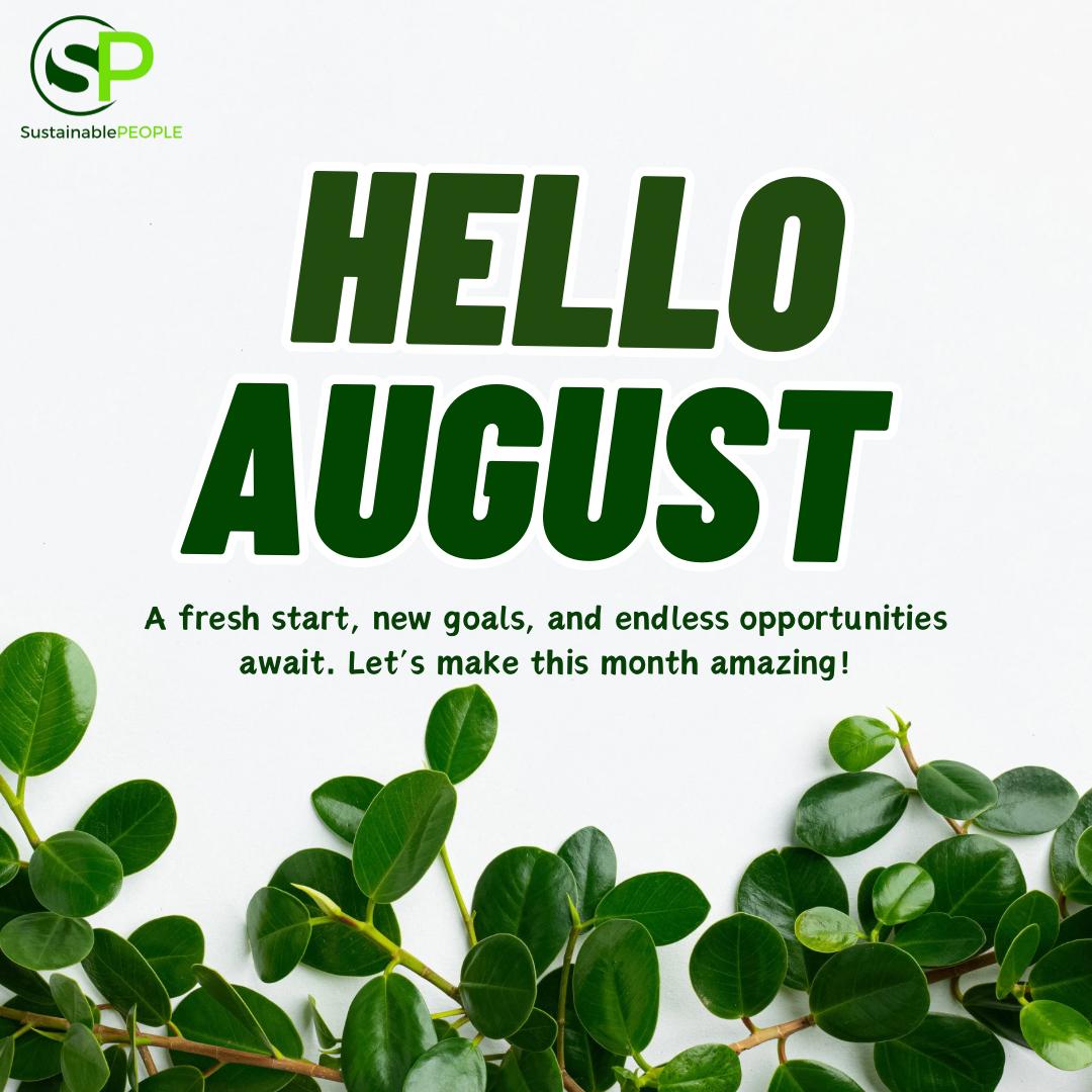 Wishing you a bright and sustainable August 🌱
Let’s keep making choices that protect our planet and power the future.
#HappyAugust #CleanEnergy #SustainabilityMatters #safetainability