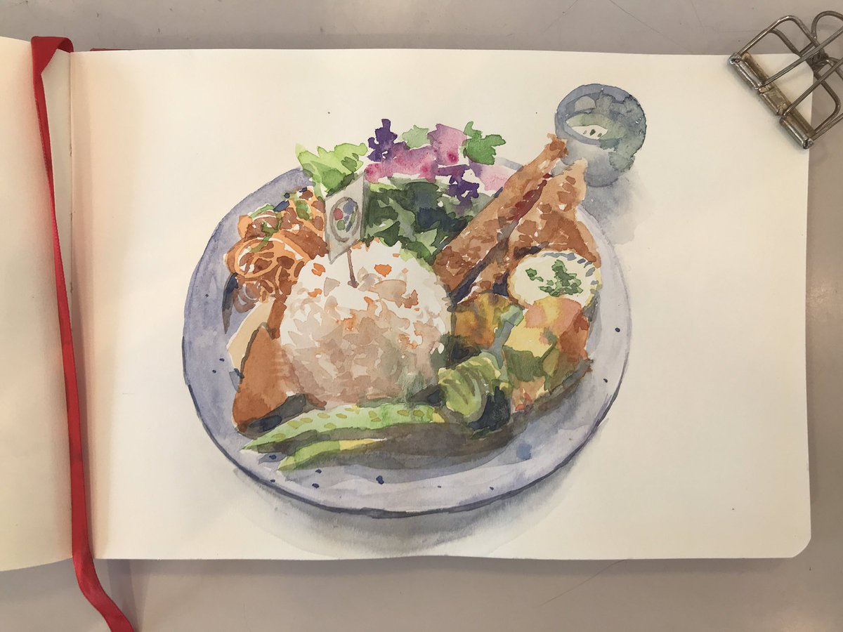 大人のお子様ランチスケッチ

美味しかったなぁ、2人の台所さんのランチでした。
来月は食べに行けると良いな。