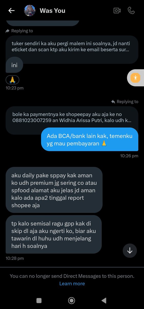 usotsukipierro's tweet photo. - No get contact data
- Bilang ga ada bank xxx when prove sebelumnya nunjukin transfer ke bank tsb
- Ga mau ngasih norek bank
- Bilang butuh email aja pdhal klo via meteraiku butuh 2(?) ttd

Widhia Arissa Putri scammer aren't you https://t.co/XsYCm8fOxQ