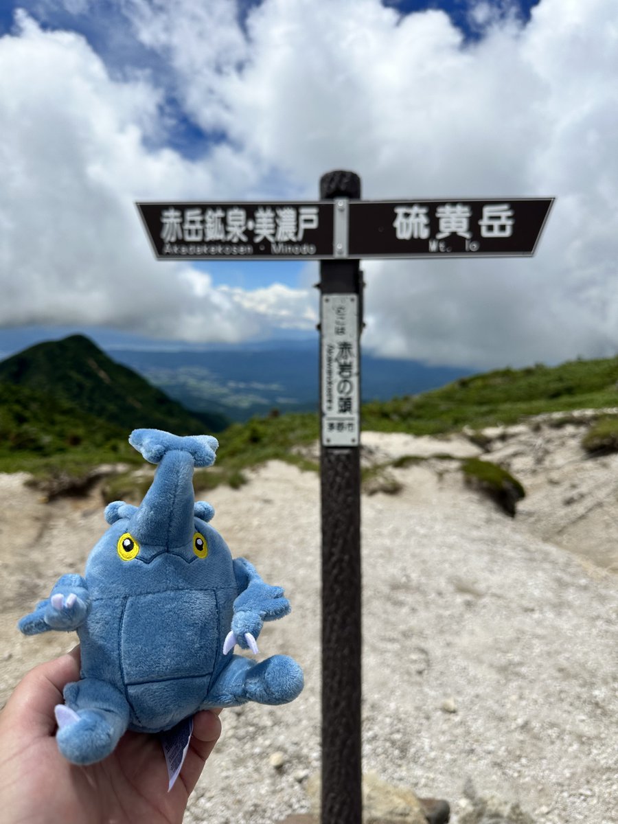 #山を登るヘラクロス
まことちゃんは山頂目前で両足をつりました。