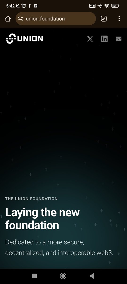 zkgm 0________0 

- Union Foundation site is now live, dedicated to building a safe, more decentralized, and interoperable Web3.

• A major step forward in pushing 
<a href="/union_build/">Union</a>
 mission even further. Sign of TGE are getting closer.

• Check it out 👉 union.foundatio