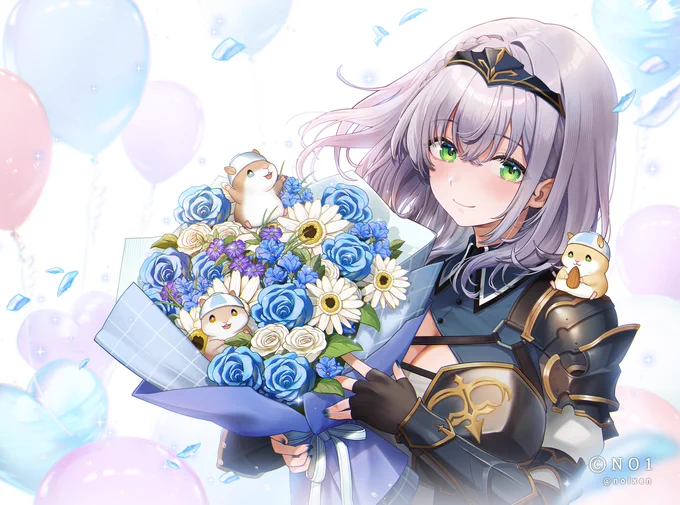 団長、6周年おめでとうございます! 韓国でノエル団長の祝賀広告イラストを担当できて、とっても嬉しい! 広告はソウル・カンナム駅の乗換通路にて掲出されています! お近くにお越しの際は、ぜひ見ていただけたら嬉しいですっ! これからも団長をずーっと応援しています…! #ノエラート