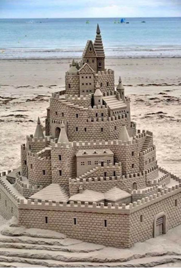 Mesmerizing sand art of Gwadar, Balochistan, Pakistan