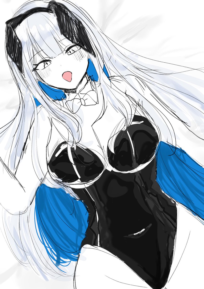 バニーの日、私が描かないわけなく…(完成してない)