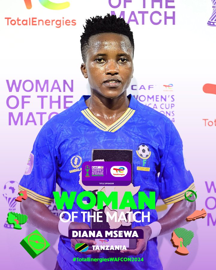 𝗖𝗢𝗡𝗧𝗥𝗔𝗖𝗧 𝗘𝗫𝗧𝗘𝗡𝗦𝗜𝗢𝗡 ✍️
 
Kiungo Mshambuliaji wa Kitanzania  Diana Lucas  Msewa ameongeza mkataba wa mwaka mmoja kuendelea kuitumikia Klabu yake ya Trabzonspor Inayoshiriki ligi kuu wanawake nchini uturuki

Kila la kheri Fundi🧠⚽️🇹🇿