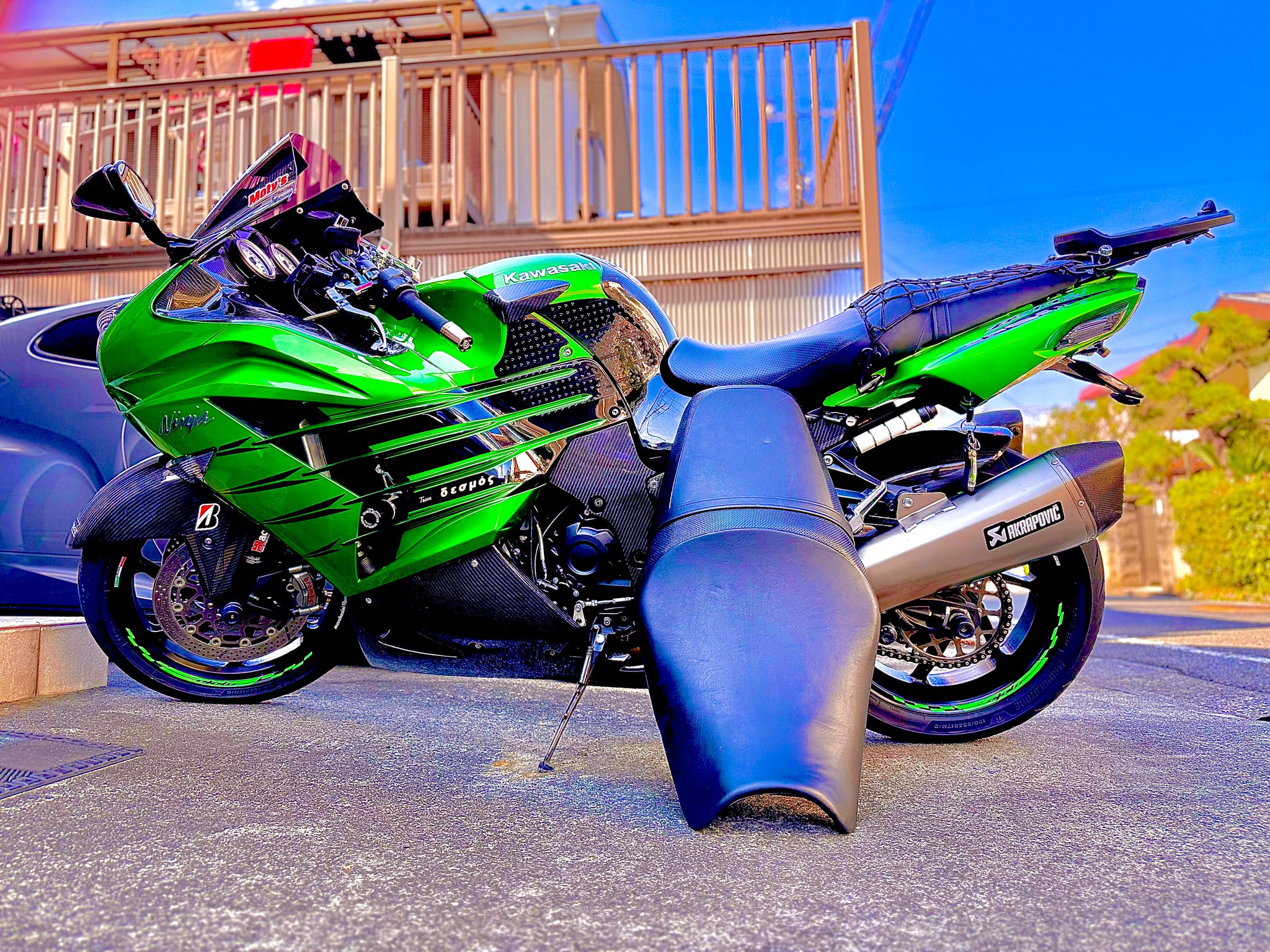 とよまる＠Ninja ZX-14R HG / 白山比咩神社のお守りが届いた