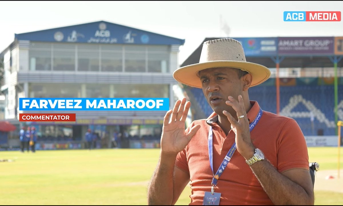 Farveez Maharoof said, "Top 4 is granted for Afghanistan in T20WC 2026. They are the dark horse."