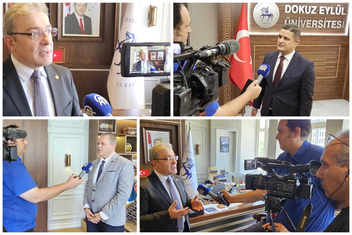 universitemDEU's tweet photo. 🤝 Rektörümüz Prof. Dr. Bayram Yılmaz, Genel Sekreter V. Prof. Dr. Dündar Yener, Bergama Meslek Yüksekokulu Müdürü Prof. Dr. Muharrem Kemal Özfırat ve Ateş Çelik A.Ş. İnsan Kaynakları Direktörü Samet Güldoğan’ı makamında ağırladı.

⚡️ Ziyarette, Bergama Meslek Yüksekokulumuzda açılan “Alternatif Enerji Kaynakları Teknolojisi” programı kapsamında, Ateş Çelik A.Ş. ile imzalanan “İşletmede Mesleki Eğitim Protokolü” çerçevesinde değerlendirmelerde bulunuldu. Protokol doğrultusunda öğrencilerimiz Ateş Çeliş A.Ş. işletmesinde  uygulamalı eğitim alacak,  böylece üniversite-sanayi iş birliği modellerinden birini daha hayata geçirmiş olacağız. Üniversite olarak, iş birliğimizin hayırlı olmasını diliyoruz.

🎥 Üniversitemizin bu ad��mı, Anadolu Ajansı (AA) tarafından da haberleştirilerek kamuoyuyla paylaşıldı.
📌 Habere ulaşmak için: https://t.co/FwtcNLetlV

📱Haberin QR koduna buradan erişebilirsiniz. 

@deumeslek 
#DokuzEylülÜniversitesi #ÜniversiteSanayiİşbirliği 
#BergamaMYO