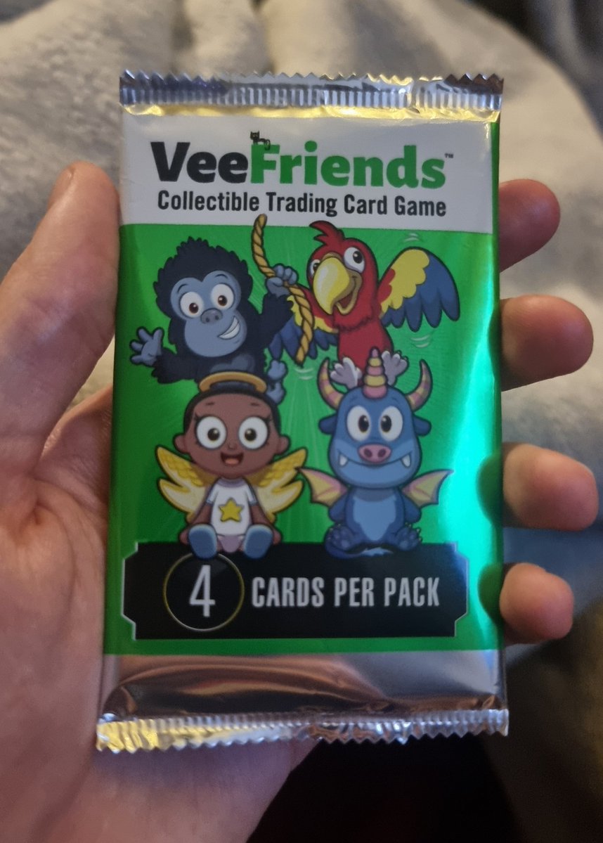 Opened a box of TCG at the tournament and they're all ERROR PACKS ⁉️

Has anyone else seen this before? 👀
<a href="/veefriends/">VeeFriends 📍NSCC Booth #551</a>