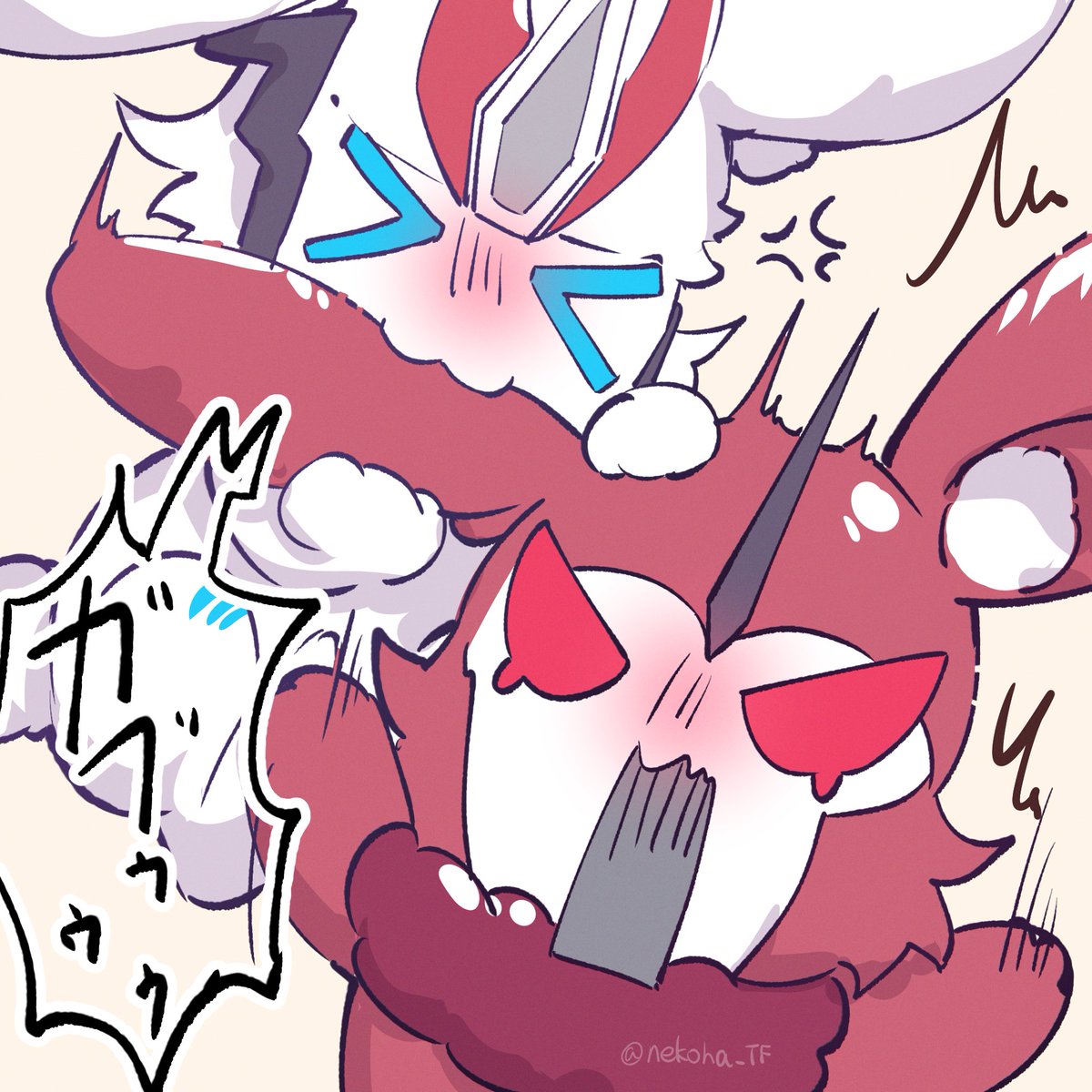 nekoha_TF's tweet photo. ノクスモ
「「「「お返し!!」」」」
#knocksmoke
#knockout x #smokescreen https://t.co/hpkJkqjkOE