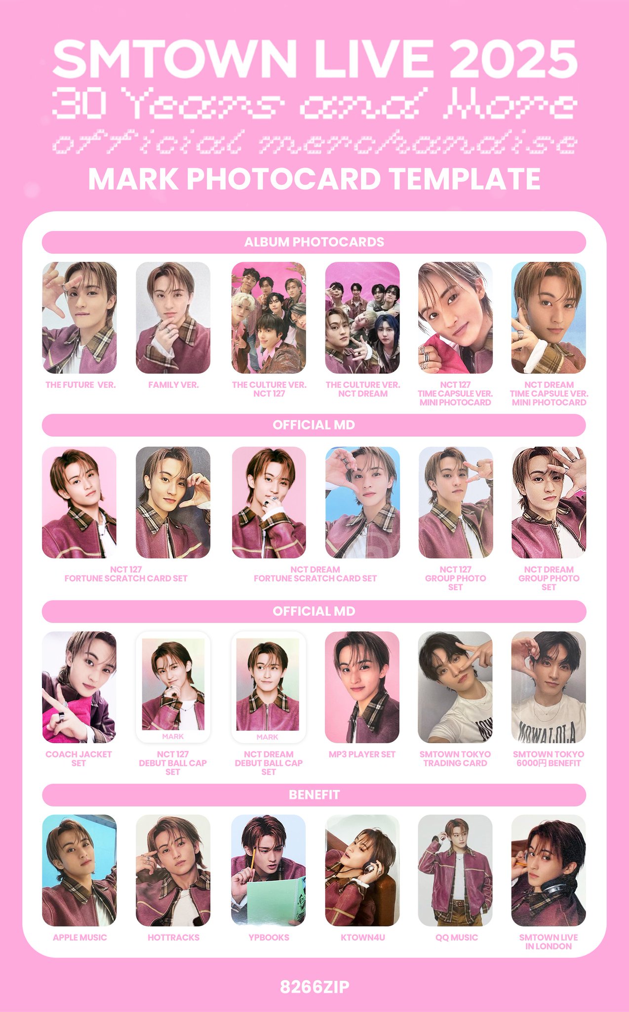 NCT MARK SMTOWN LIVE 2025 Rカード NCT MARK SMTOWN LIVE 2025 Rカード