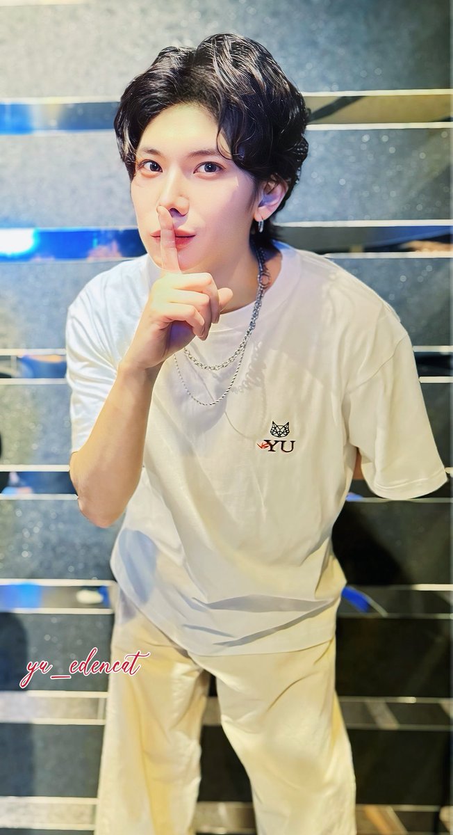 2025/8/2楊宇騰YU五週年亞洲巡演最終場—名古屋。送上今日份可愛的YU。

@yu_staff_ @y01_u03 <a href="/WeBestLove_jp/">We Best Love JP</a>