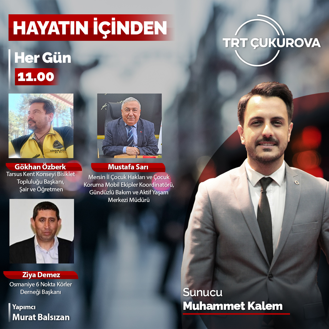 Hayatın İçinden Başlıyor.

Canlı Yayın ⤵️

🌐radyo.trt.net.tr
🎧trtdinle.com