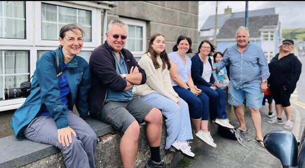 Reflecting on a lovely day yesterday. Thanks to Carol and Cllr Hugh, and our spectator friends - Lucy, Martin, Sandra and Samantha with Eliza, Helen and me. Looking forward to Cardigan Show later today…..