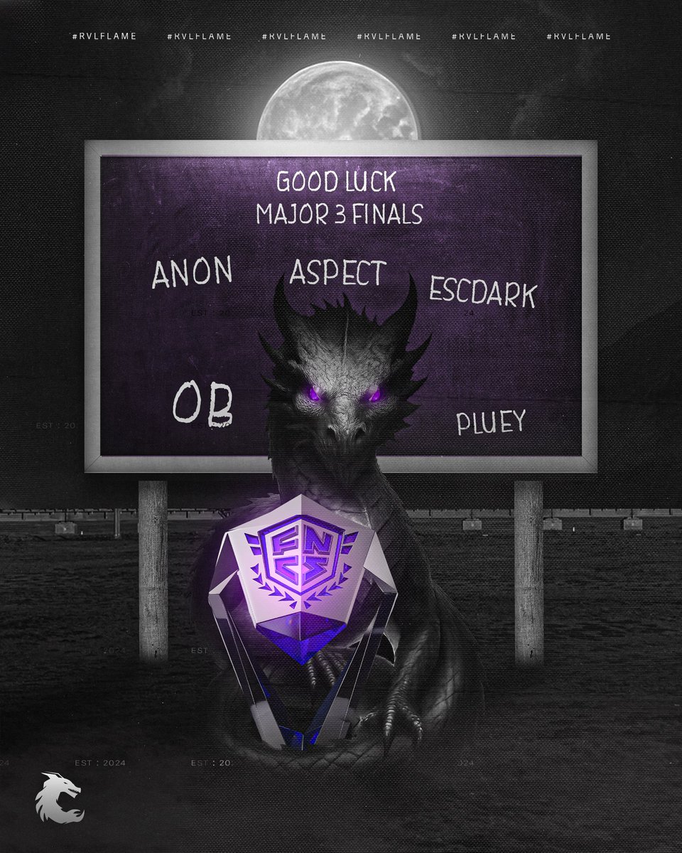 Today, We fight for Glory⚔️

Best of luck for our dragons🐉

#RVLFLAME