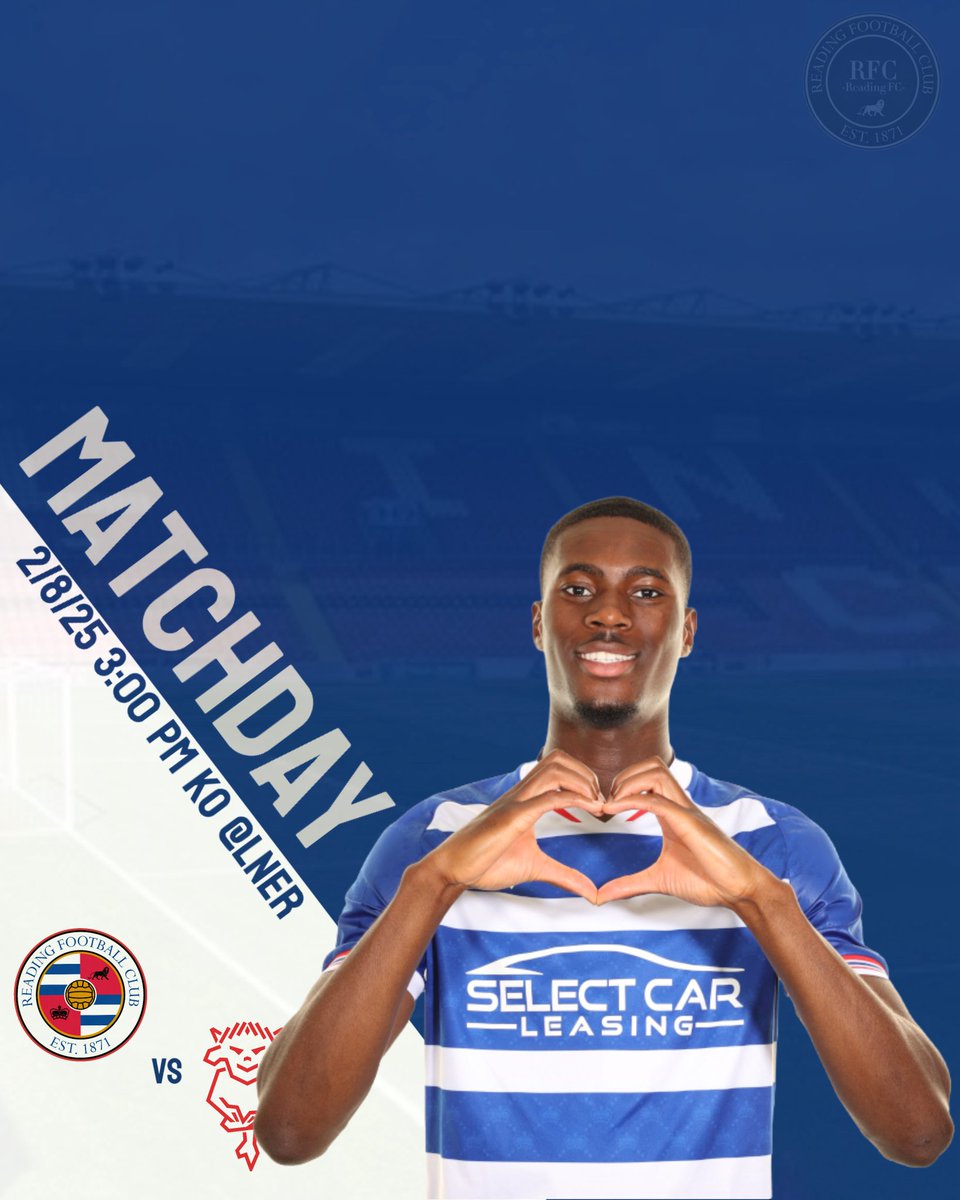 Matchday 01
Reading vs Lincoln (A)
<a href="/LNER/">London North Eastern Railway</a> 🏟️ 
Cmon URZZZ