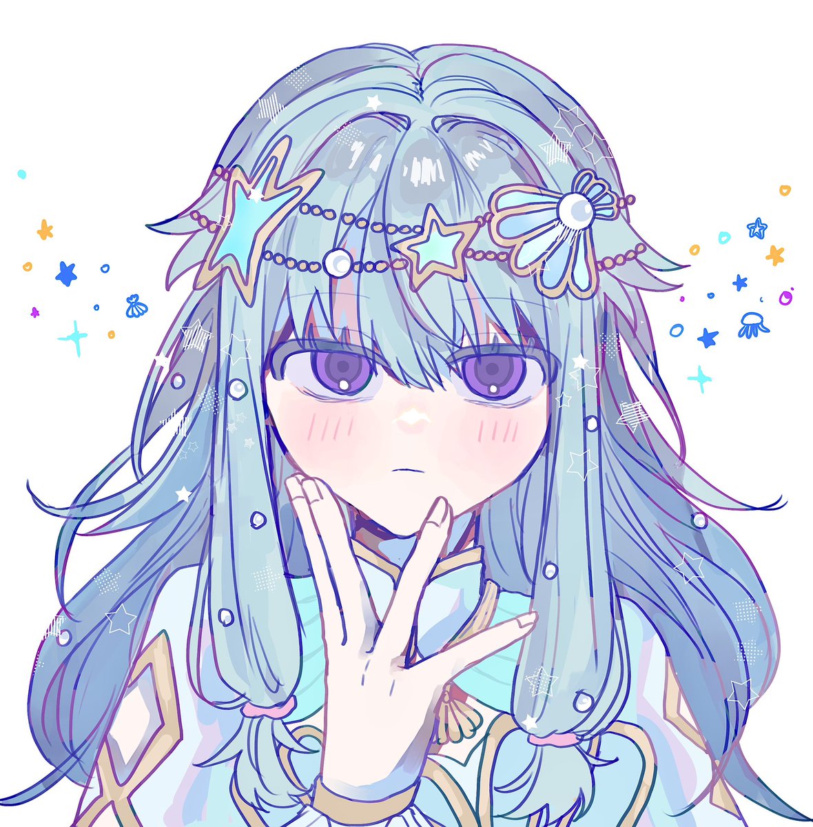 草薙寧々 「#prsk__FA 𓈒𓍼𓈒𓆡𓈒マーメイドにあこがれて𓈒𓐍𓇼𓈒 」|みゅん