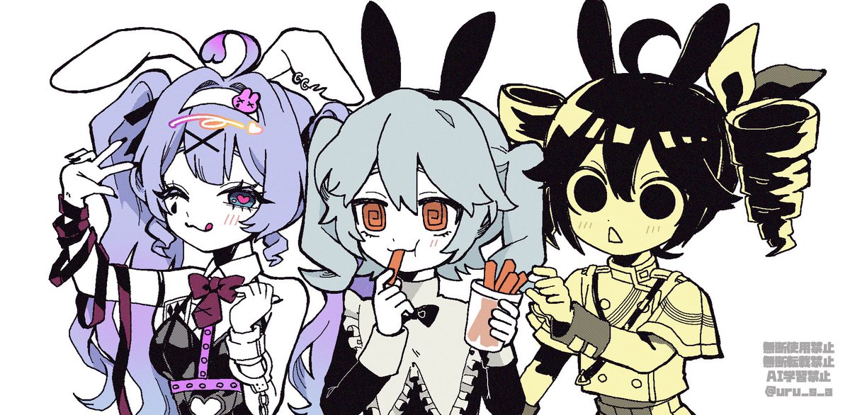 uru_s_a's tweet photo. 🐰バニーの日🥕 https://t.co/DZgYoGVjs6