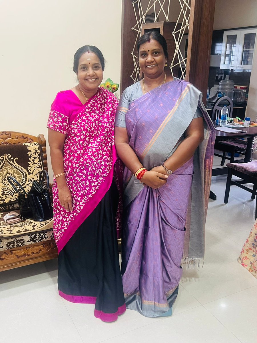 Hearty congratulations to <a href="/KavisriBjp/">Kavitha Srikanth</a> on being appointed as the State President of <a href="/BJP4TN/">BJP Tamil Nadu</a> Mahila Morcha.
Wishing you a successful tenure in empowering women and further strengthening the organisation across Tamil Nadu.

<a href="/blsanthosh/">B L Santhosh</a> <a href="/JPNadda/">Jagat Prakash Nadda</a>  <a href="/vana/">vana</a>