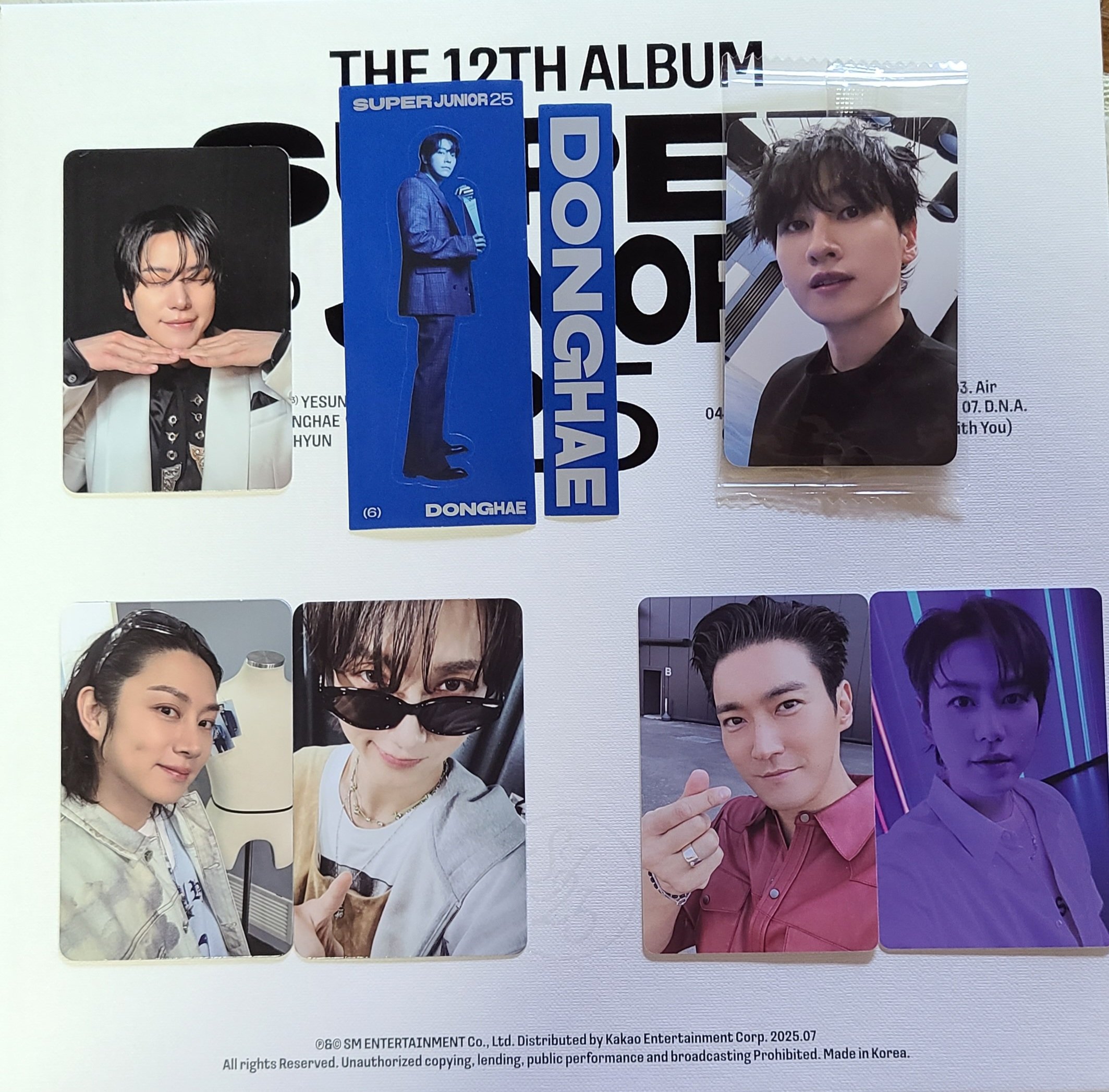 スーパージュニア　2017ロッテペンミシウォンポストカード スーパージュニア 2017ロッテペンミシウォンポストカード super