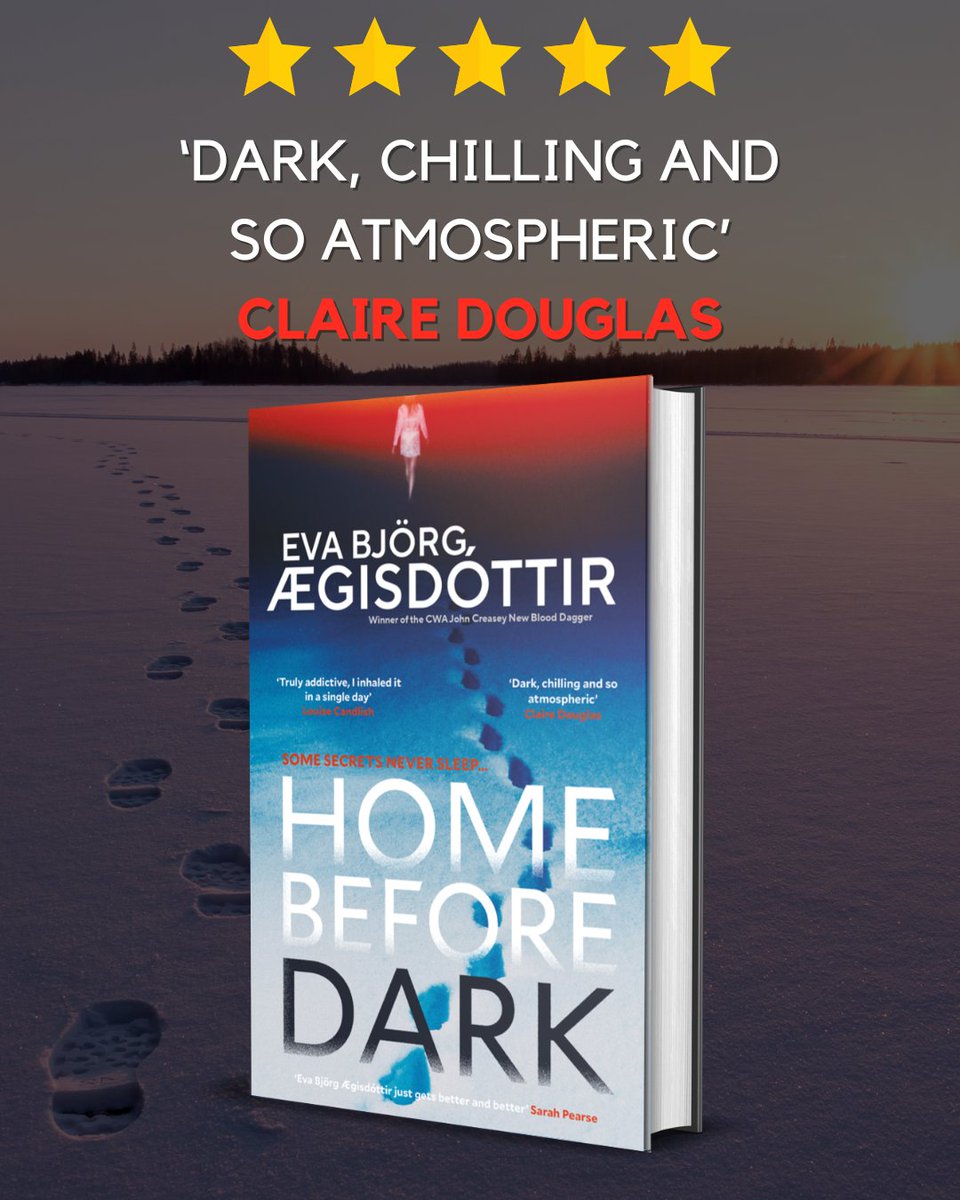 Karen Sullivan 🇺🇦🇨🇦🇬🇧 (@orendabooks) on Twitter photo ✒️🩸❄️The thriller that EVERYONE is talking about this summer…
<a href="/evaaegisdottir/">Eva Björg Ægisdóttir</a>'s award-winning #HomeBeforeDark t V Cribb is MASTERCLASS psychological suspense with the ULTIMATE unreliable narrator…
📘bit.ly/3Dxvv1i
📲geni.us/pxvEDb
#Iceland #BookTwitter ✒️🩸❄️The thriller that EVERYONE is talking about this summer…
<a href="/evaaegisdottir/">Eva Björg Ægisdóttir</a>'s award-winning #HomeBeforeDark t V Cribb is MASTERCLASS psychological suspense with the ULTIMATE unreliable narrator…
📘bit.ly/3Dxvv1i
📲geni.us/pxvEDb
#Iceland #BookTwitter
